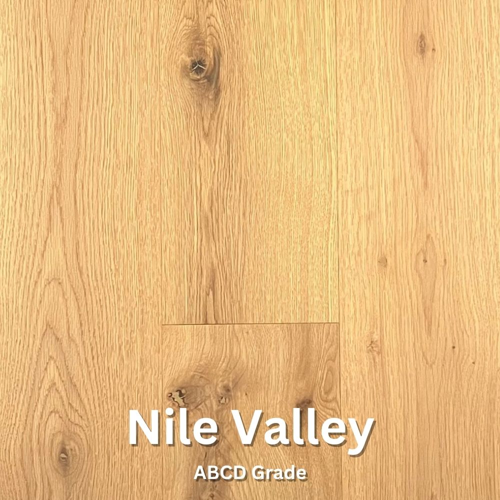 Floorest - 7 1/2 X 3/4 - White Oak "Nile Valley" - Engineered Hardwood ABCD Grade - 23.81 Sf/B